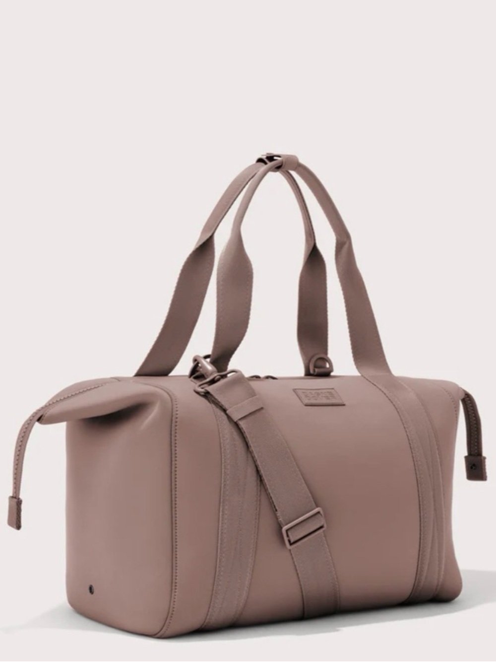 Dagne Dover LANDON NEOPRENE CARRYALL BAG in dune - Picture 3 of 10